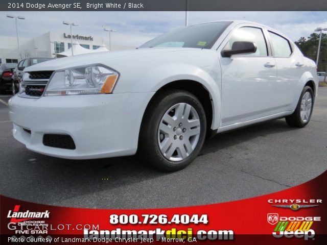 2014 Dodge Avenger SE in Bright White
