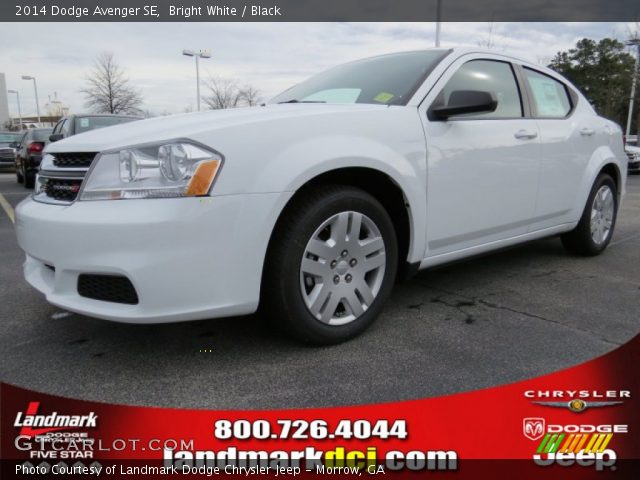 2014 Dodge Avenger SE in Bright White