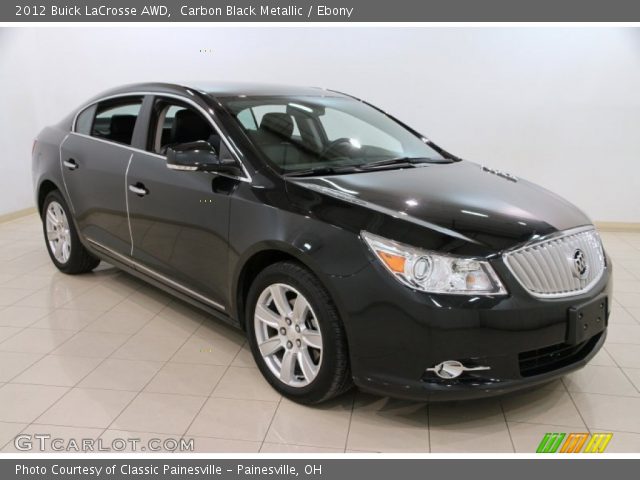 2012 Buick LaCrosse AWD in Carbon Black Metallic