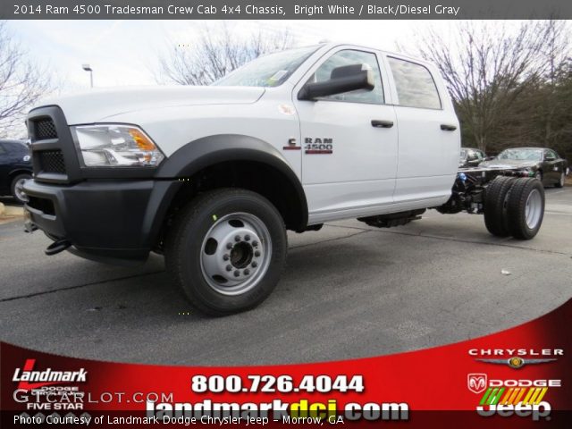 2014 Ram 4500 Tradesman Crew Cab 4x4 Chassis in Bright White