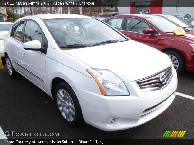 2011 Nissan Sentra 2.0 S in Aspen White