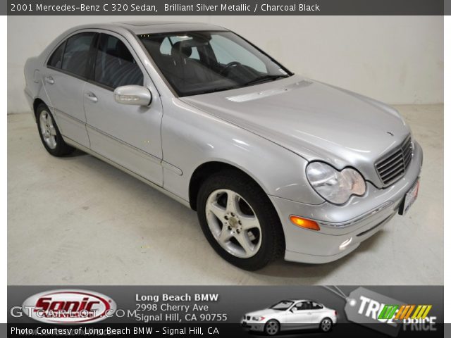 2001 Mercedes-Benz C 320 Sedan in Brilliant Silver Metallic
