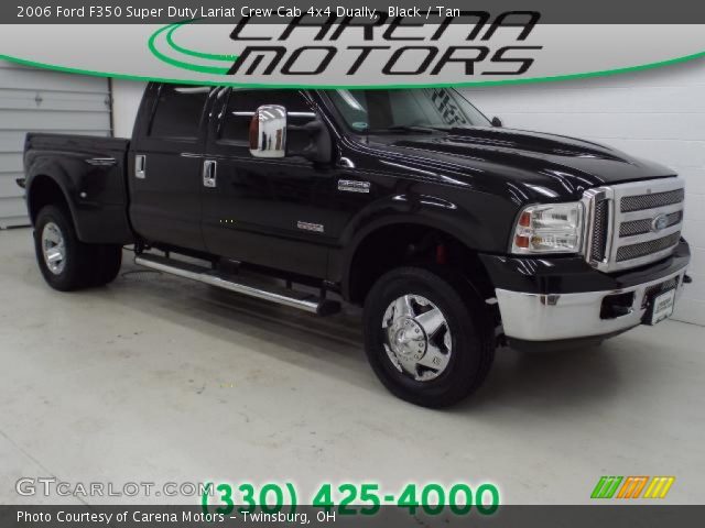 2006 Ford F350 Super Duty Lariat Crew Cab 4x4 Dually in Black