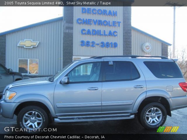 2005 Toyota Sequoia Limited 4WD in Silver Sky Metallic