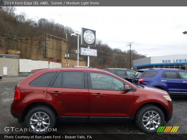2014 Ford Edge SEL AWD in Sunset