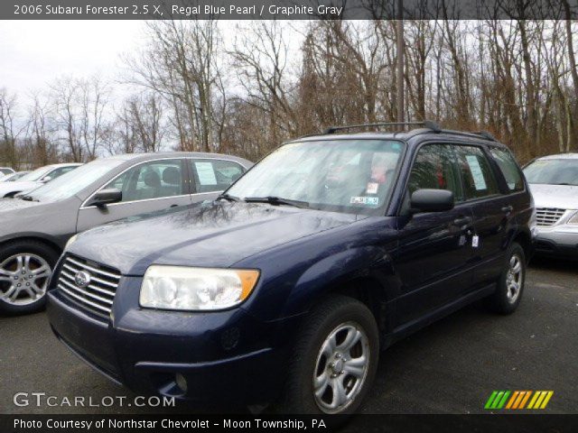 2006 Subaru Forester 2.5 X in Regal Blue Pearl