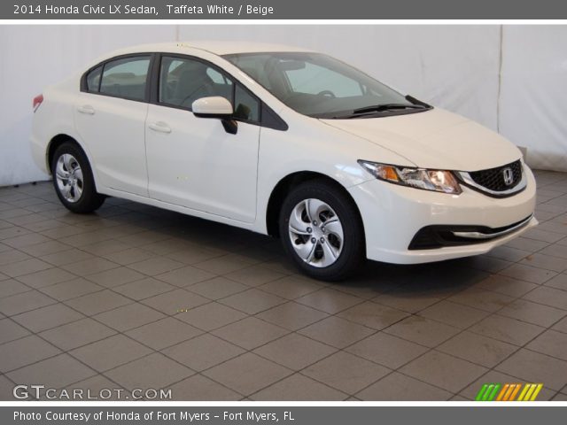 2014 Honda Civic LX Sedan in Taffeta White