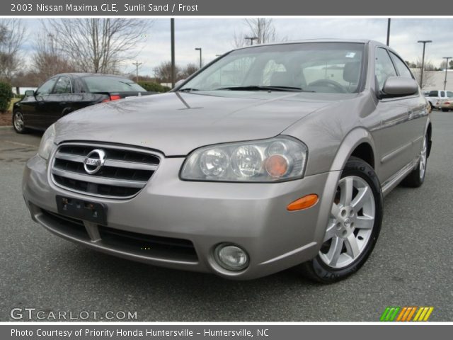 2003 Nissan Maxima GLE in Sunlit Sand