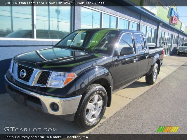 2008 Nissan Frontier SE Crew Cab 4x4 in Super Black