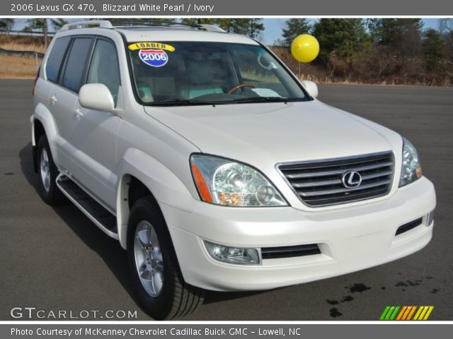 2006 Lexus GX 470 in Blizzard White Pearl