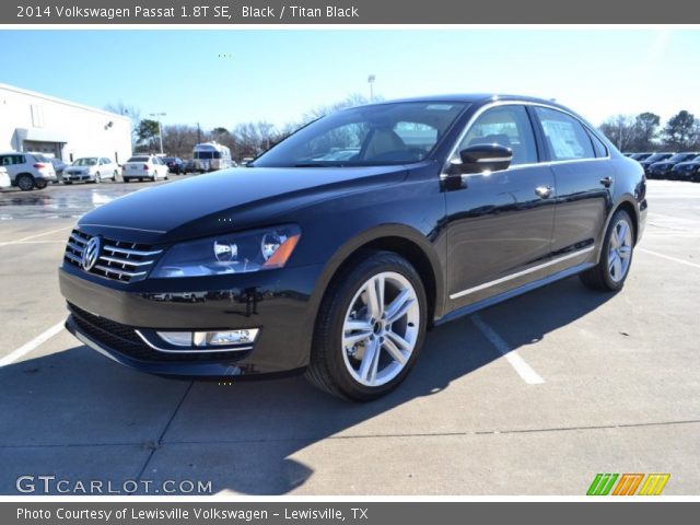 2014 Volkswagen Passat 1.8T SE in Black