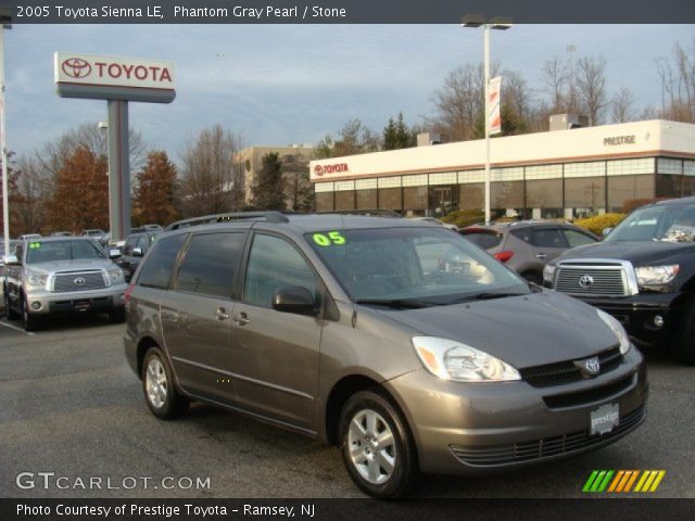 2005 Toyota Sienna LE in Phantom Gray Pearl