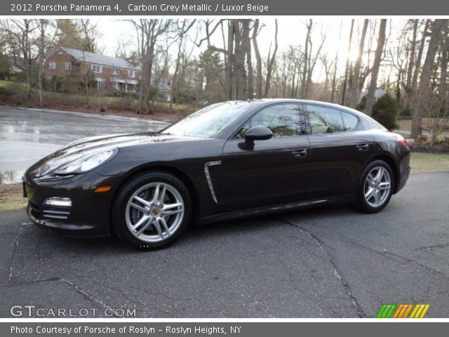 2012 Porsche Panamera 4 in Carbon Grey Metallic