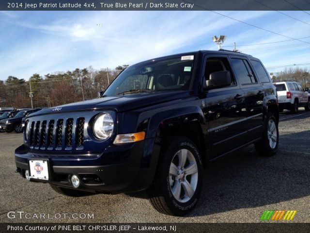2014 Jeep Patriot Latitude 4x4 in True Blue Pearl