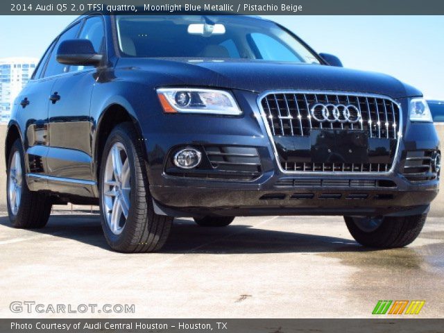 2014 Audi Q5 2.0 TFSI quattro in Moonlight Blue Metallic