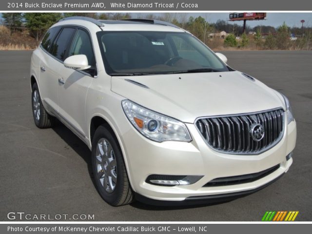 2014 Buick Enclave Premium AWD in White Diamond Tricoat