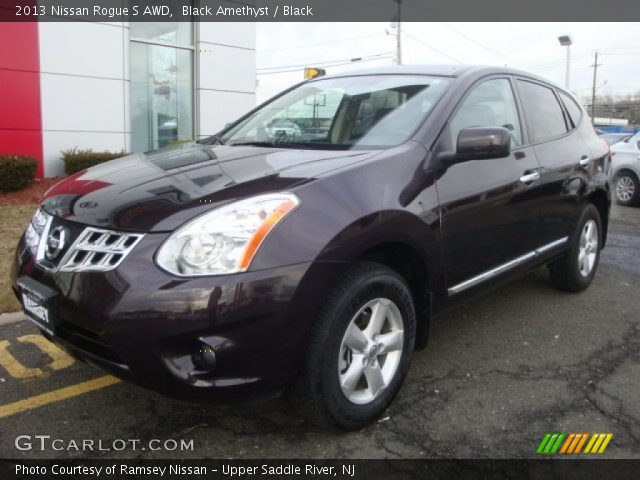 2013 Nissan Rogue S AWD in Black Amethyst