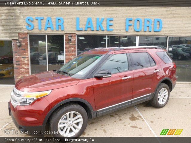2014 Ford Explorer XLT 4WD in Sunset