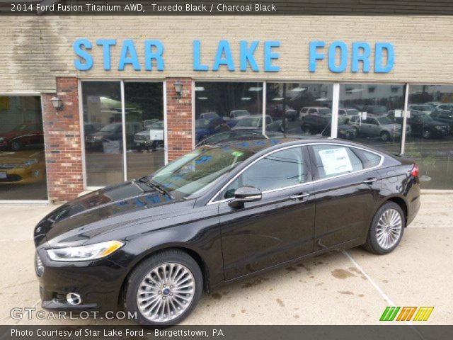 2014 Ford Fusion Titanium AWD in Tuxedo Black