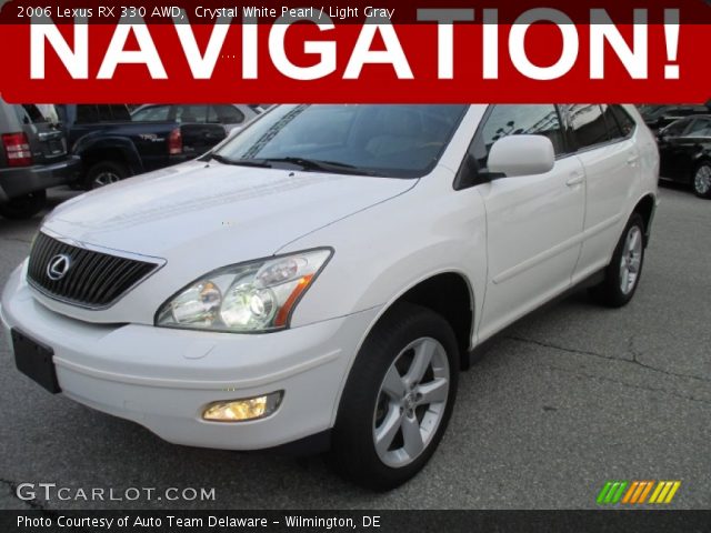 2006 Lexus RX 330 AWD in Crystal White Pearl