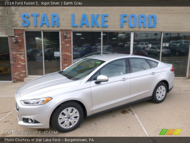 2014 Ford Fusion S in Ingot Silver