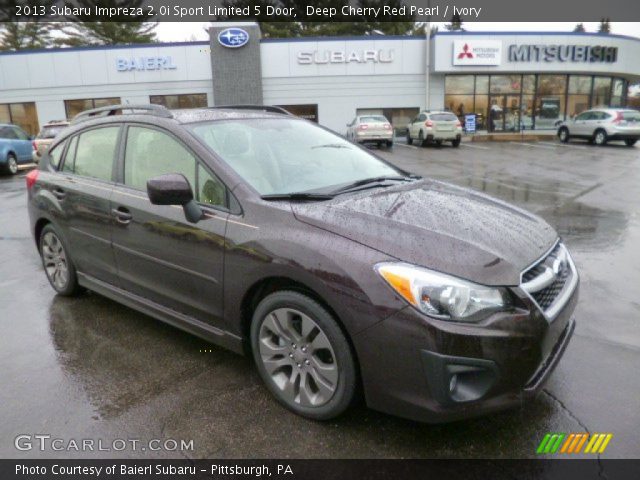 2013 Subaru Impreza 2.0i Sport Limited 5 Door in Deep Cherry Red Pearl
