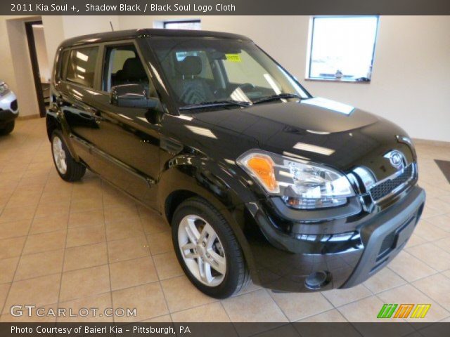 2011 Kia Soul + in Shadow Black