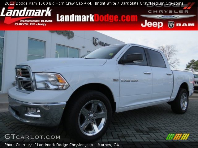 2012 Dodge Ram 1500 Big Horn Crew Cab 4x4 in Bright White