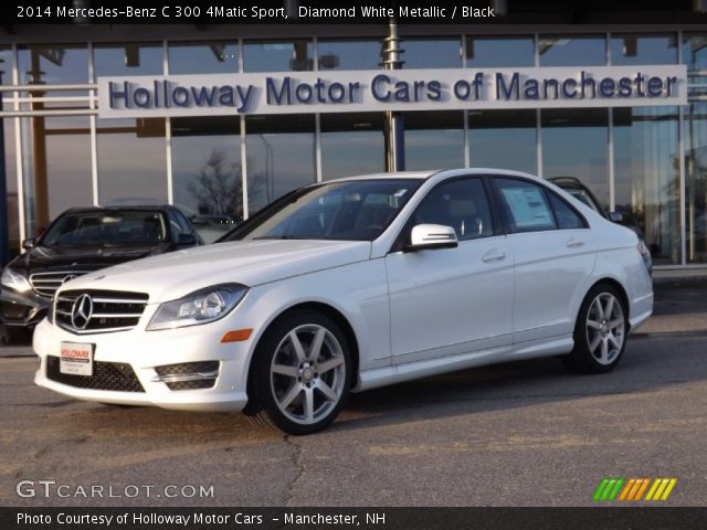 2014 Mercedes-Benz C 300 4Matic Sport in Diamond White Metallic
