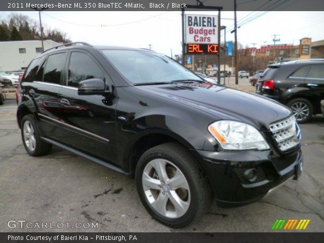 2011 Mercedes-Benz ML 350 BlueTEC 4Matic in Black