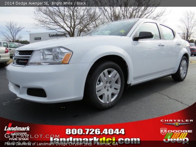 2014 Dodge Avenger SE in Bright White