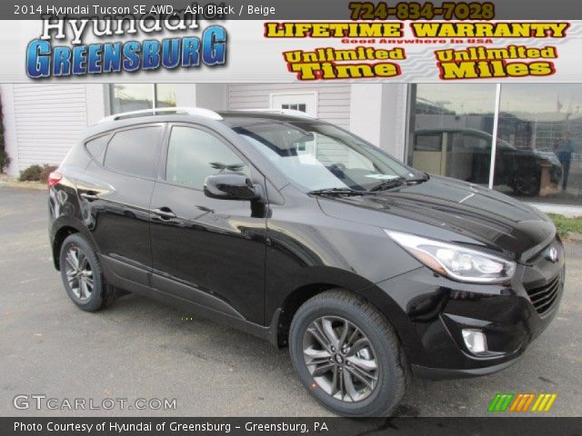 2014 Hyundai Tucson SE AWD in Ash Black