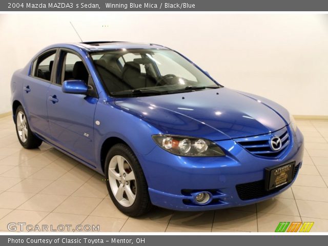 2004 Mazda MAZDA3 s Sedan in Winning Blue Mica