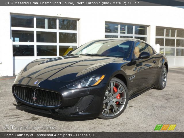 2014 Maserati GranTurismo Sport Coupe in Nero Carbonio (Black Metallic)