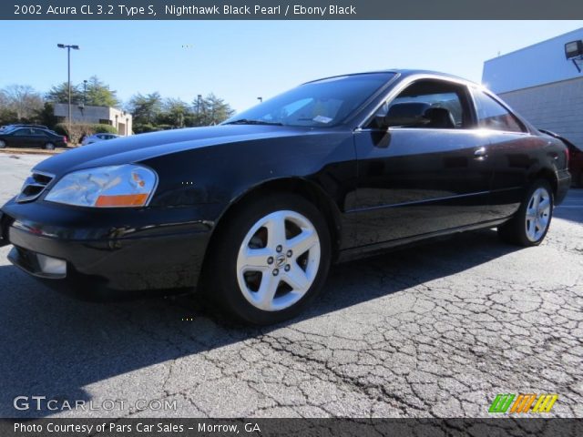 2002 Acura CL 3.2 Type S in Nighthawk Black Pearl