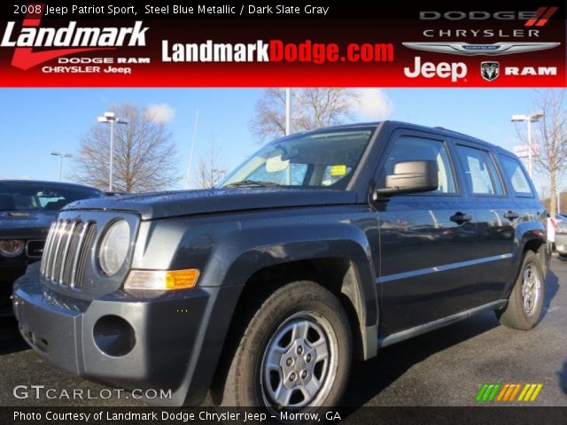 2008 Jeep Patriot Sport in Steel Blue Metallic