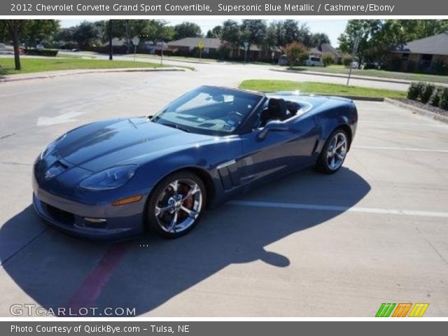 2012 Chevrolet Corvette Grand Sport Convertible in Supersonic Blue Metallic