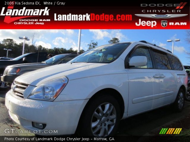 2006 Kia Sedona EX in White
