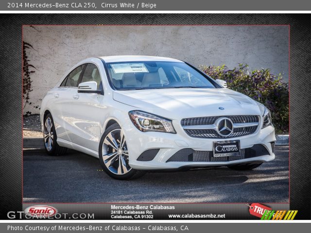 2014 Mercedes-Benz CLA 250 in Cirrus White