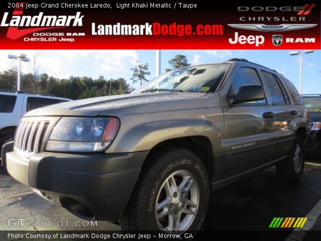 2004 Jeep Grand Cherokee Laredo in Light Khaki Metallic