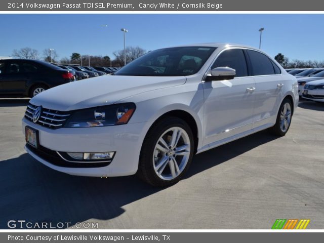 2014 Volkswagen Passat TDI SEL Premium in Candy White