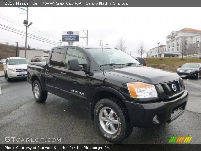 2010 Nissan Titan PRO-4X Crew Cab 4x4 in Galaxy Black
