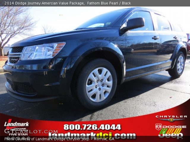 2014 Dodge Journey Amercian Value Package in Fathom Blue Pearl