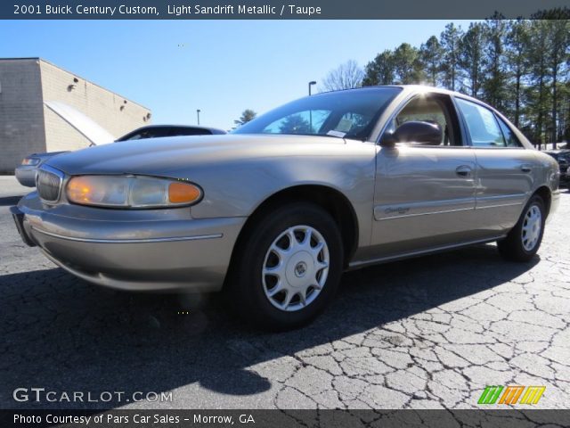 2001 Buick Century Custom in Light Sandrift Metallic