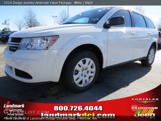 2014 Dodge Journey Amercian Value Package in White