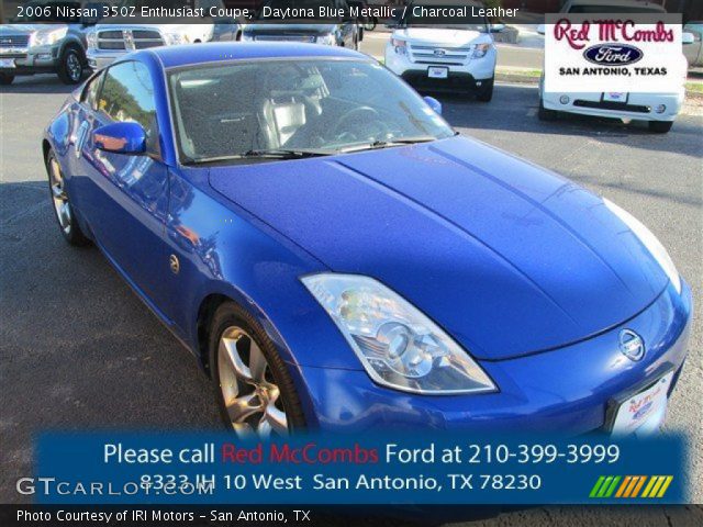 2006 Nissan 350Z Enthusiast Coupe in Daytona Blue Metallic