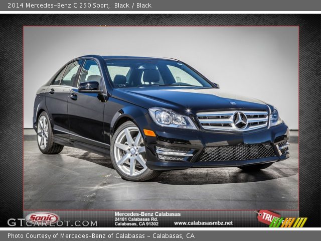 2014 Mercedes-Benz C 250 Sport in Black
