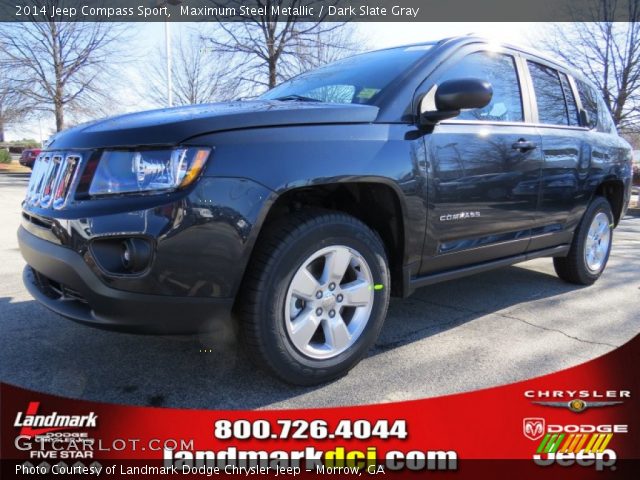 2014 Jeep Compass Sport in Maximum Steel Metallic
