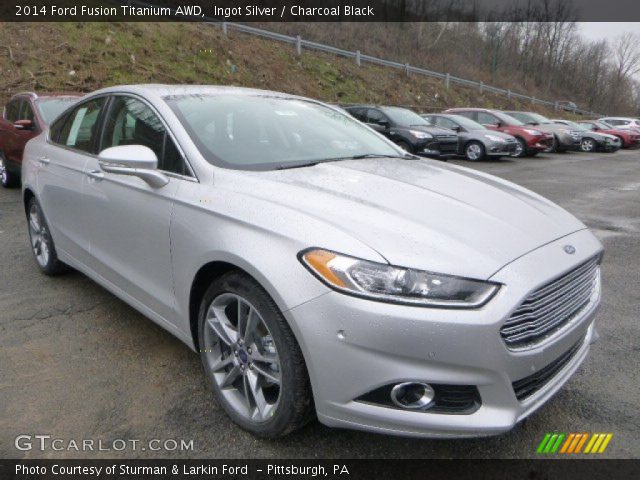 2014 Ford Fusion Titanium AWD in Ingot Silver