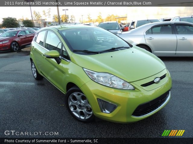 2011 Ford Fiesta SES Hatchback in Lime Squeeze Metallic